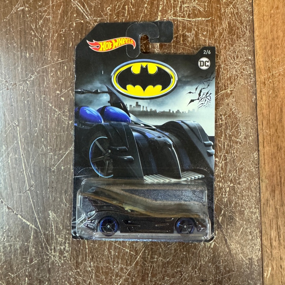 Hot Wheels DC Batman Batmobile 2/6 Scale Model Car Collectible